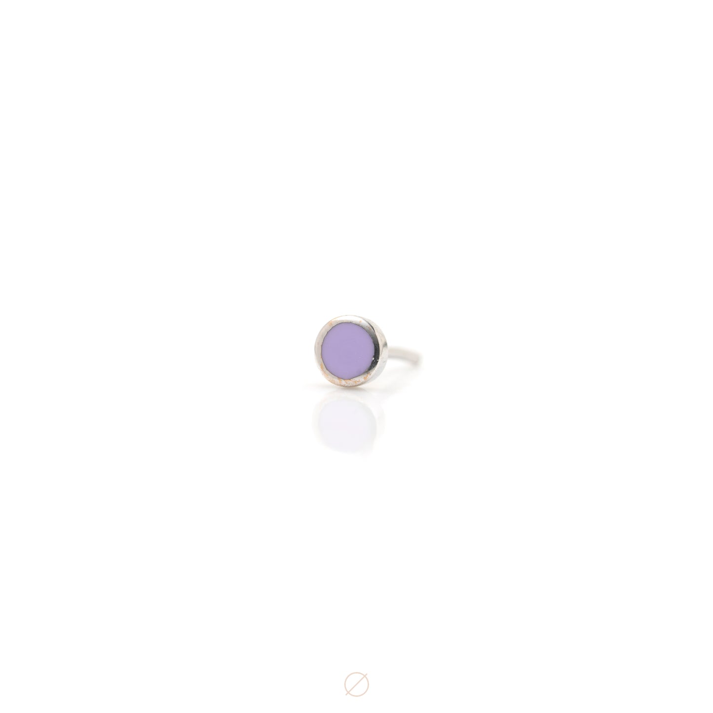 Bitty Polka Enamel Press-Fit End by Pupil Hall