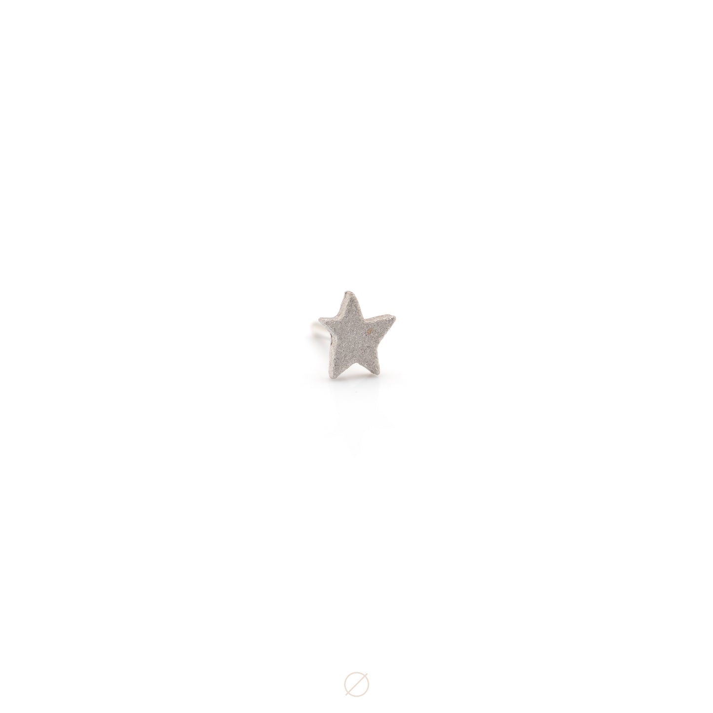 Bitty Textured Star Press-Fit End by Pupil Hall