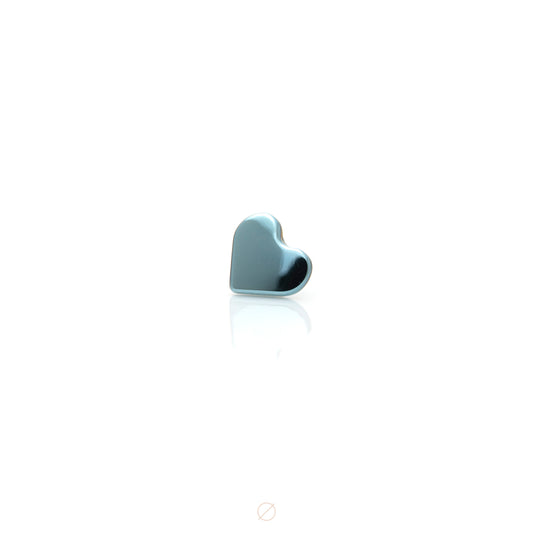 Heart (Anodized) Press-Fit End in Titanium by Canasteel