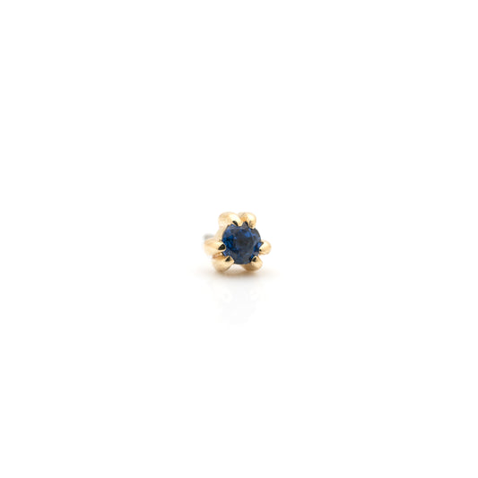 Iris Press-Fit End in Yellow Gold by Tawapa