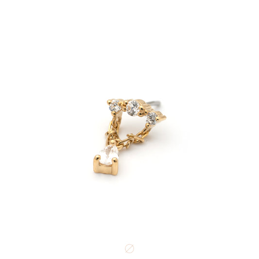 Lilian Press-Fit End by Ember Body Jewelry