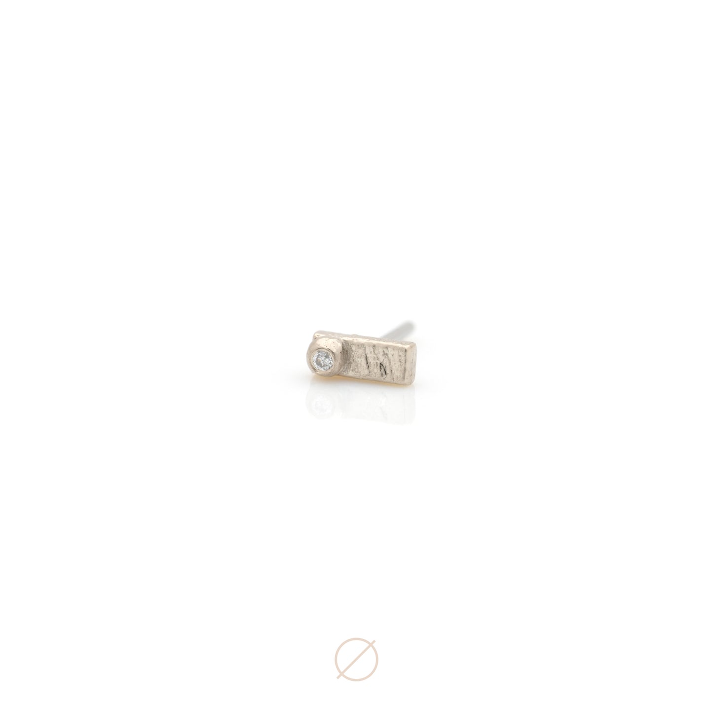 Rustic Rectangle with Diamond Dottie by Pupil Hall