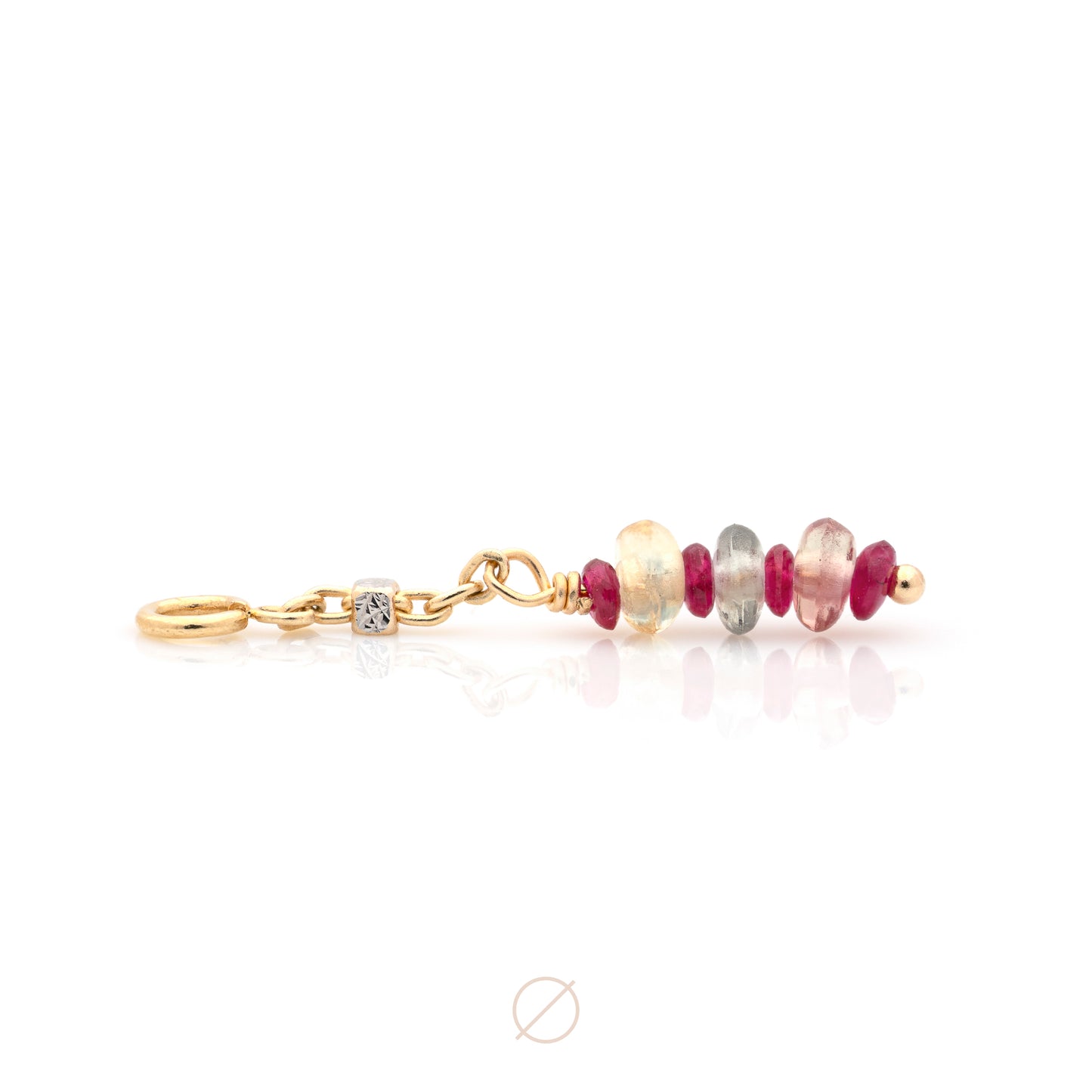 Sloppy Baby Charm in Yellow Gold by Pupil Hall