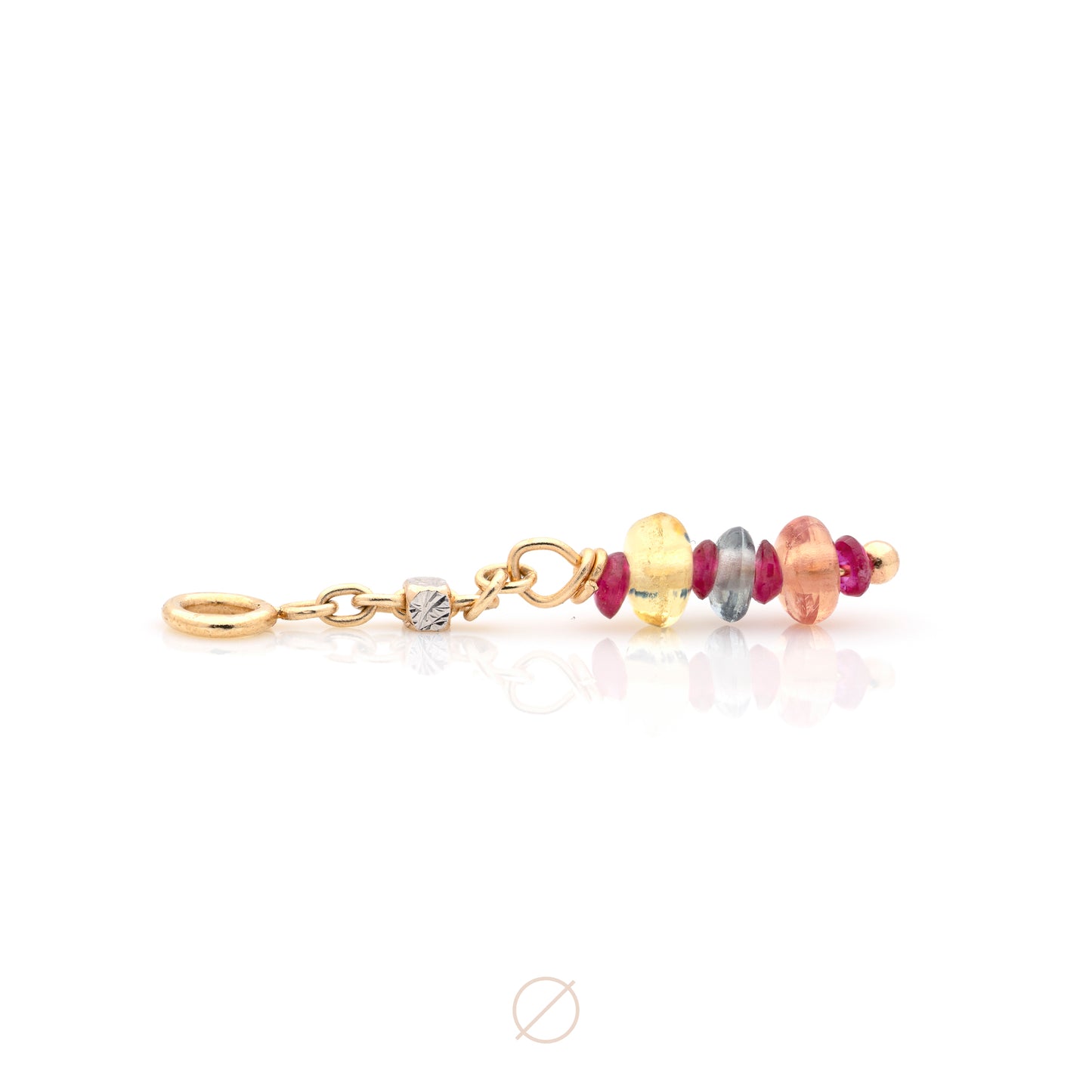 Sloppy Baby Charm in Yellow Gold by Pupil Hall