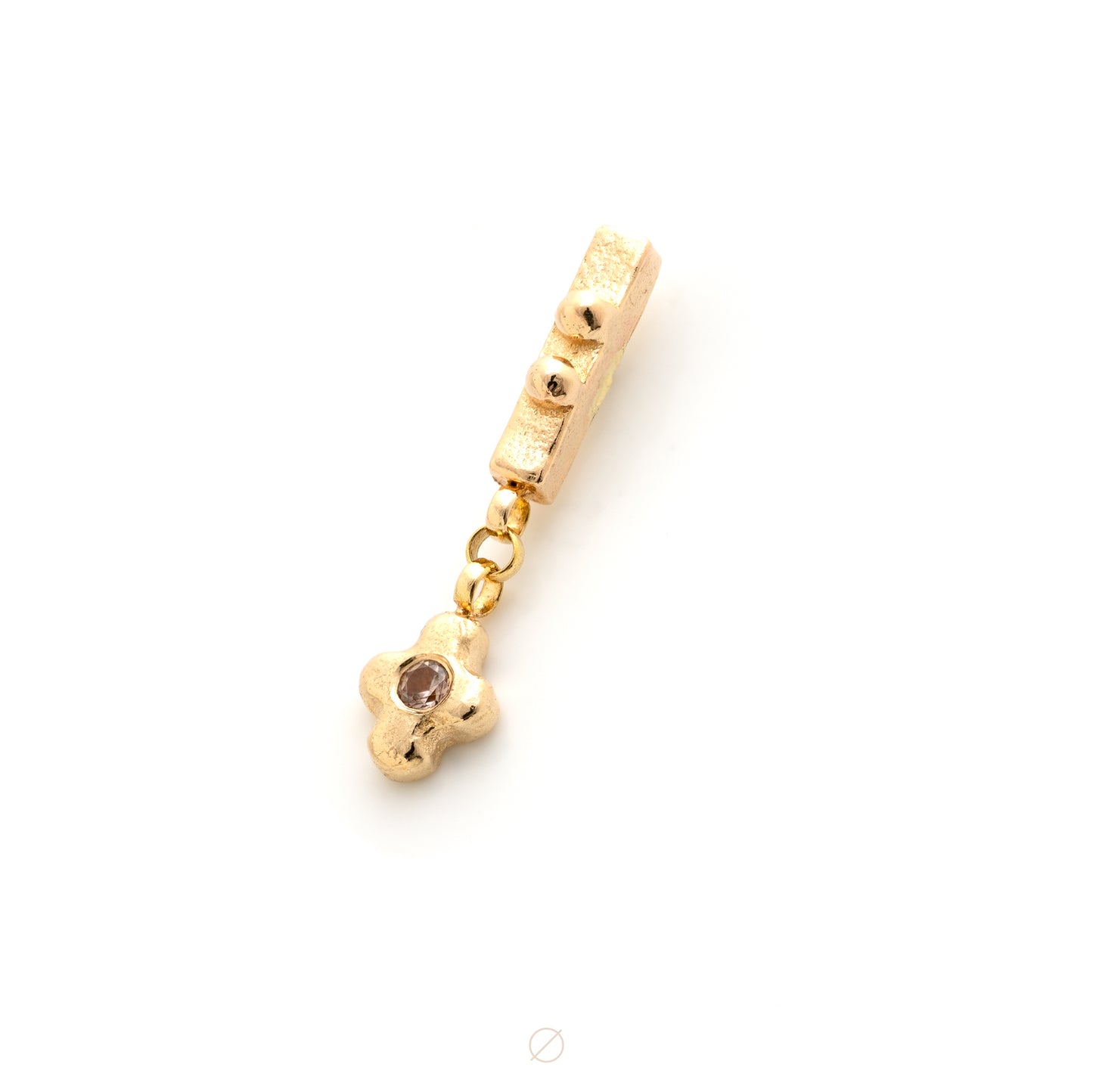 Two Dots One Bar with Drip Press-Fit End by Pupil Hall