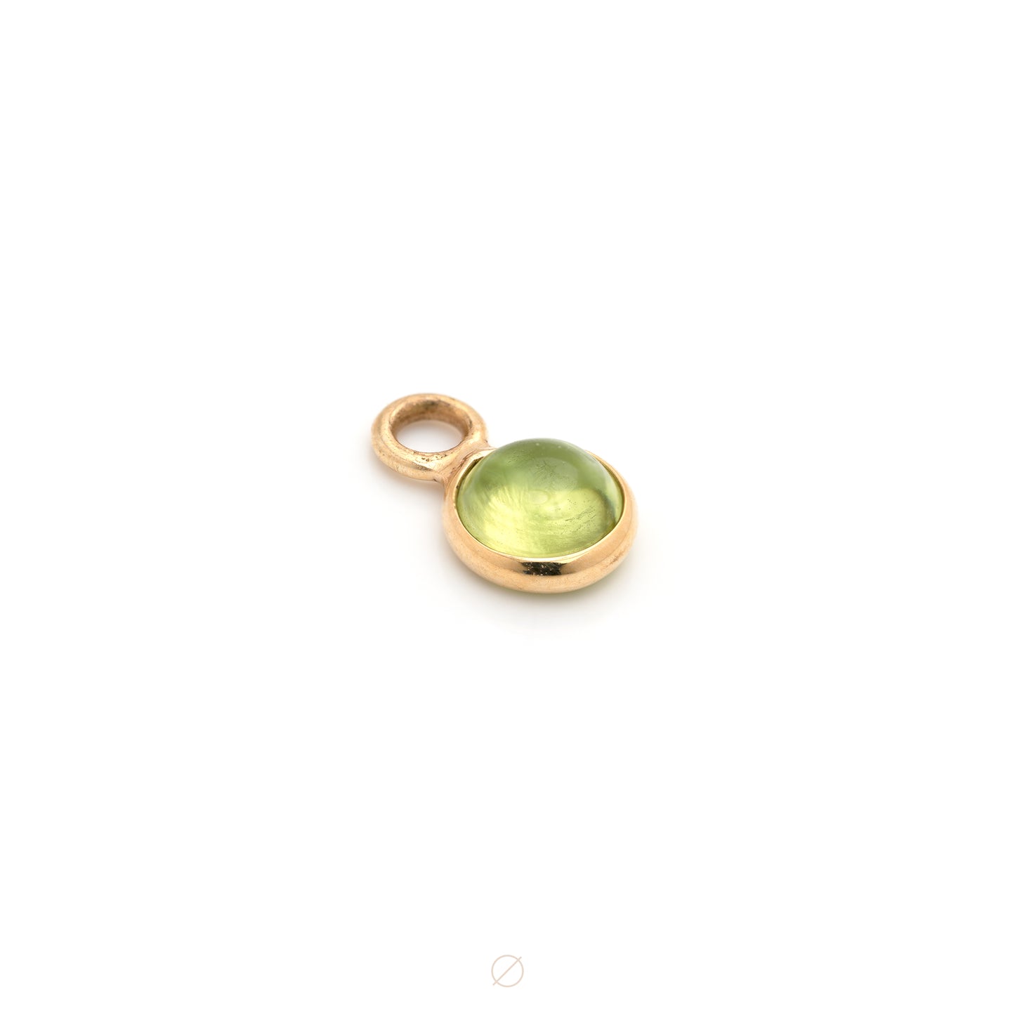 Round Bezel Cabochon Charm by Modern Mood