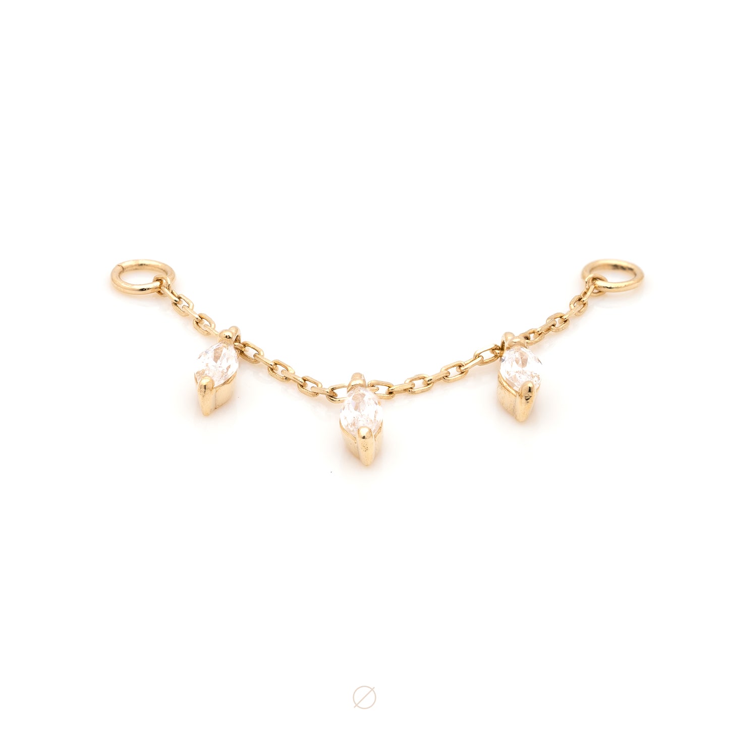 Lyric Chain in Yellow Gold by Buddha Jewelry