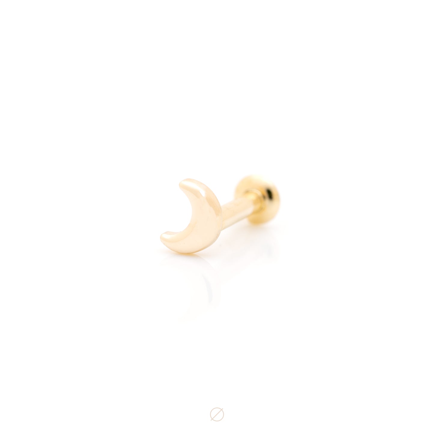 Moon Press-Fit End by Alchemy Alchemy Adornment