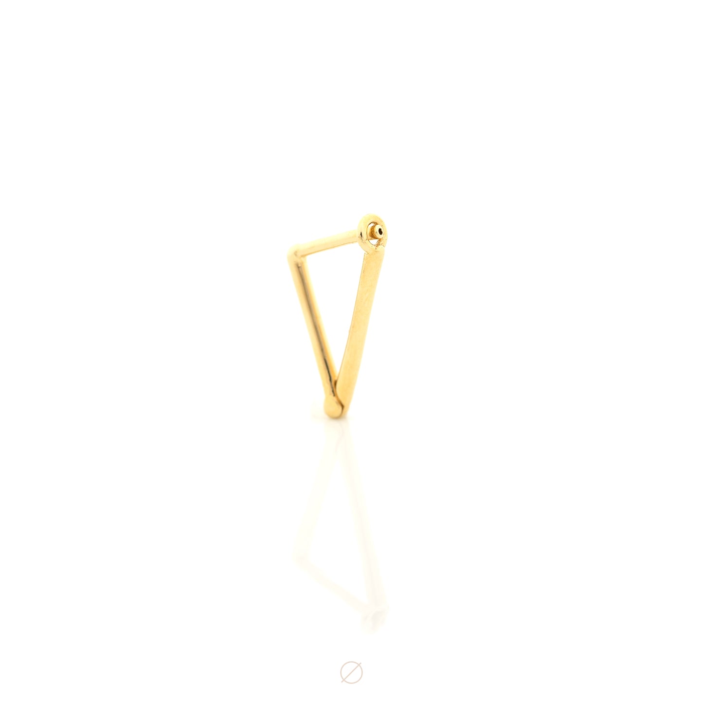 What's Your Point Continuous Post in Yellow Gold by Pupil Hall