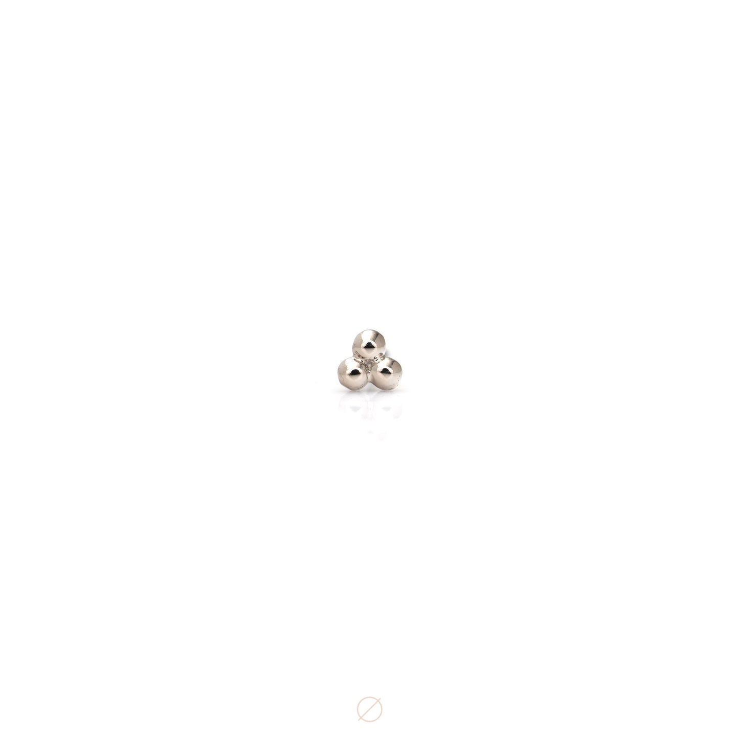 3 Beads Micro Press-Fit End by Maë Body Jewelry