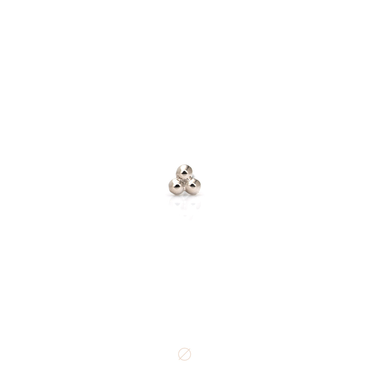 3 Beads Micro Press-Fit End by Maë Body Jewelry