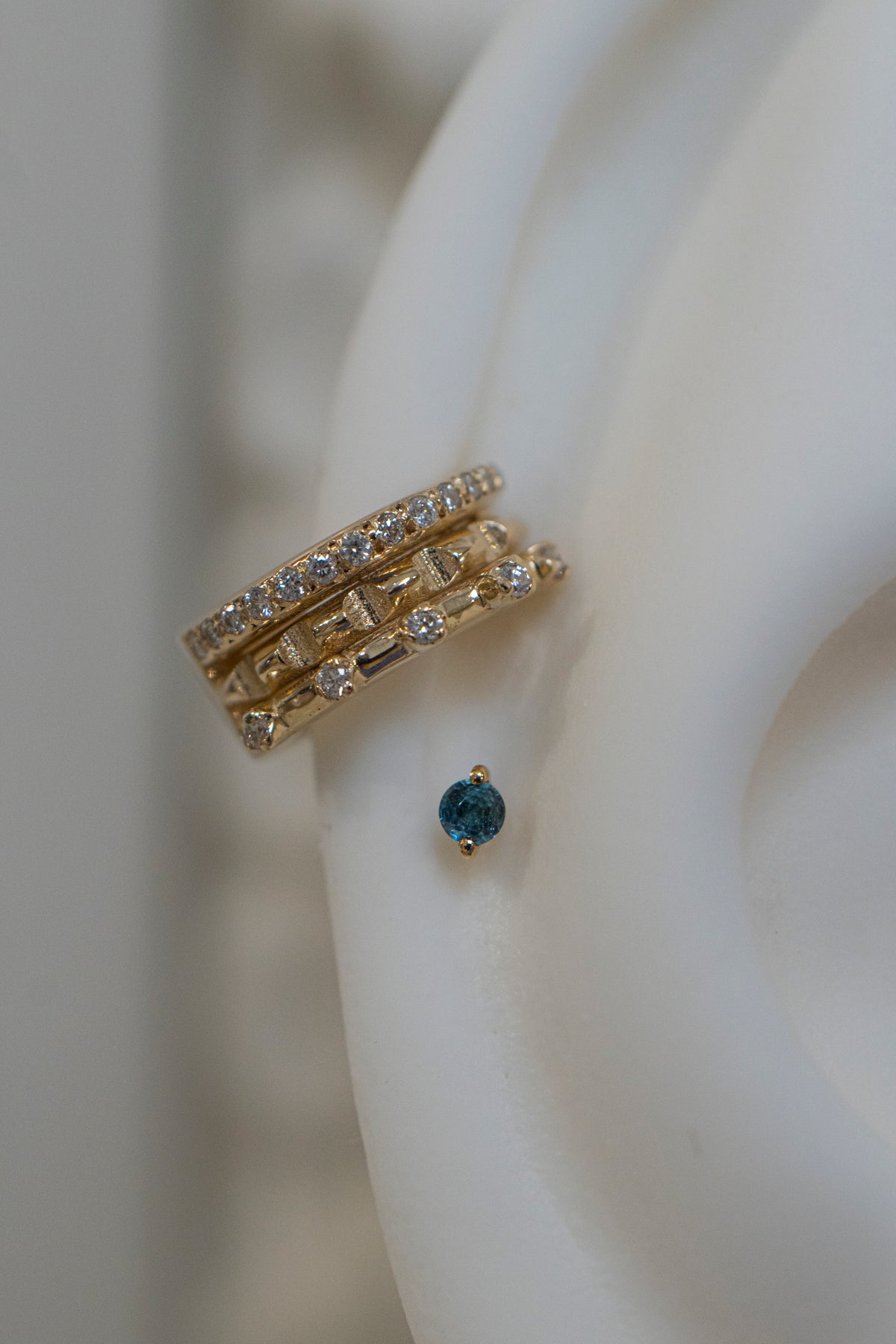 Mega Everythingness (Side Facing) Easy Ring by Pupil Hall