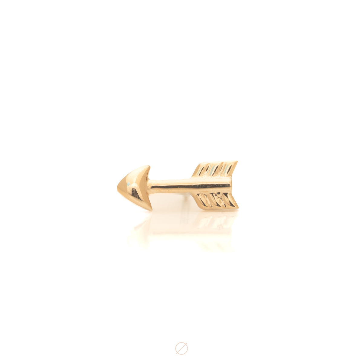 Arrow Press-Fit End by Maë Body Jewelry
