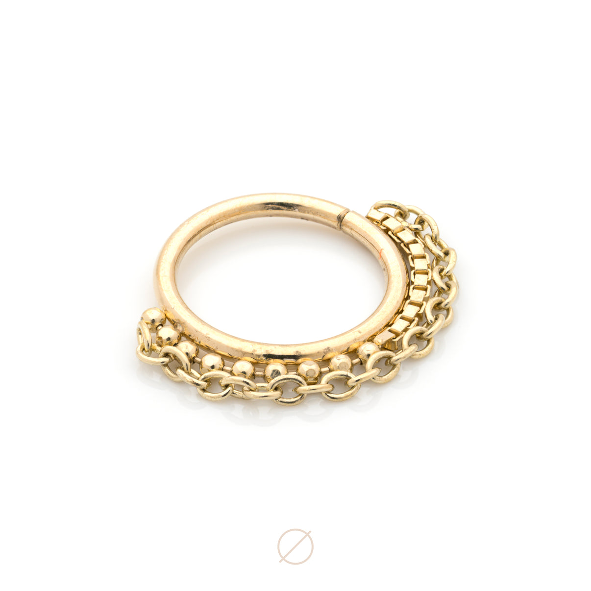 Bada Seam Double in Yellow Gold by Pupil Hall Ouro Fine Jewellery and