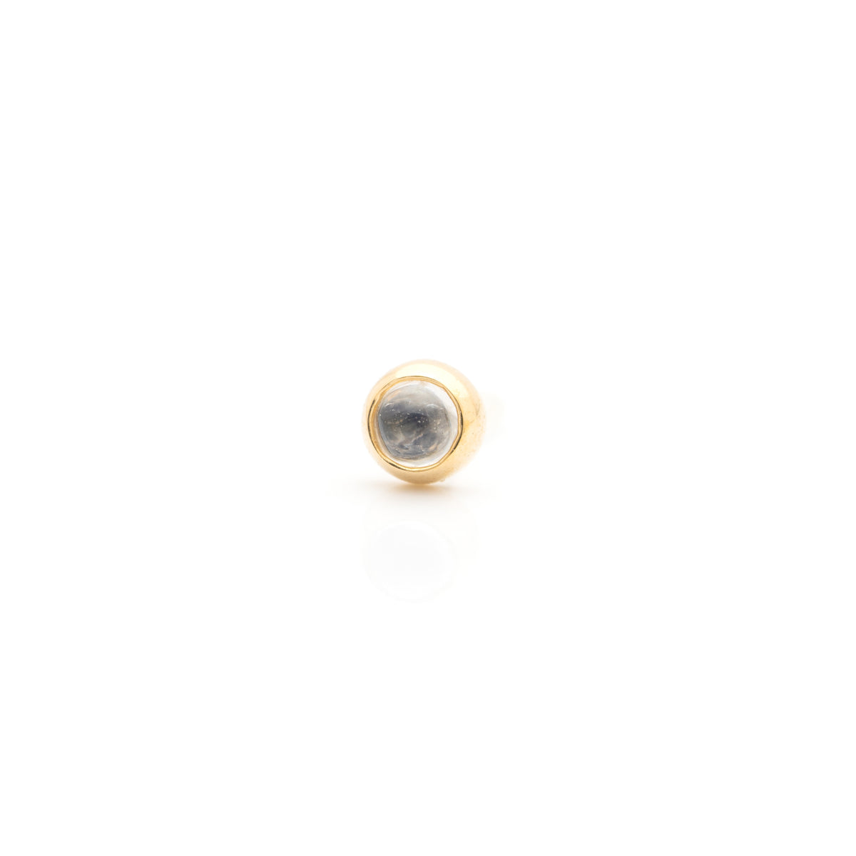 Bezel Cabochon Press-Fit End by Alchemy Adornment