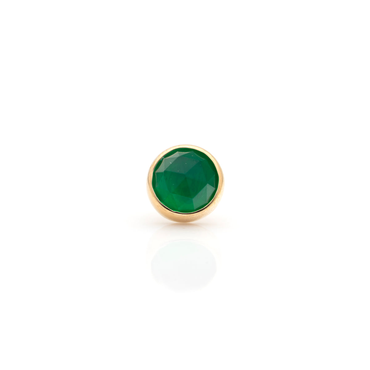 Bezel Cabochon Press-Fit End by Alchemy Adornment