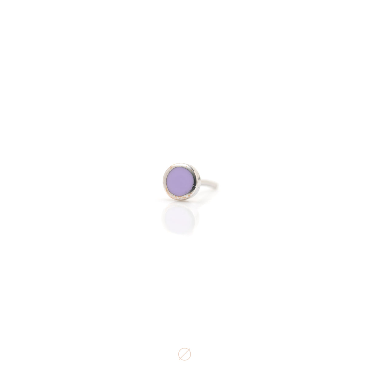 Bitty Polka Enamel Press-Fit End by Pupil Hall