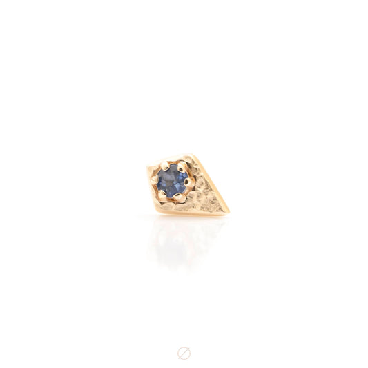 D20 Sapphire Press-Fit End by Sacred Symbols