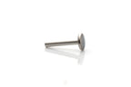 16G Titanium Threadless Post with 4mm Disk by Canasteel