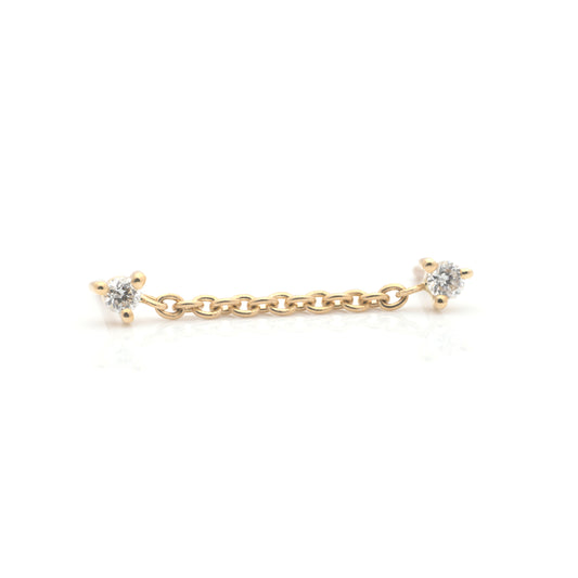 Gemini with Diamonds Press-Fit End by Modern Mood