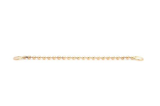 Hollow Bead Chain by Alchemy Adornment