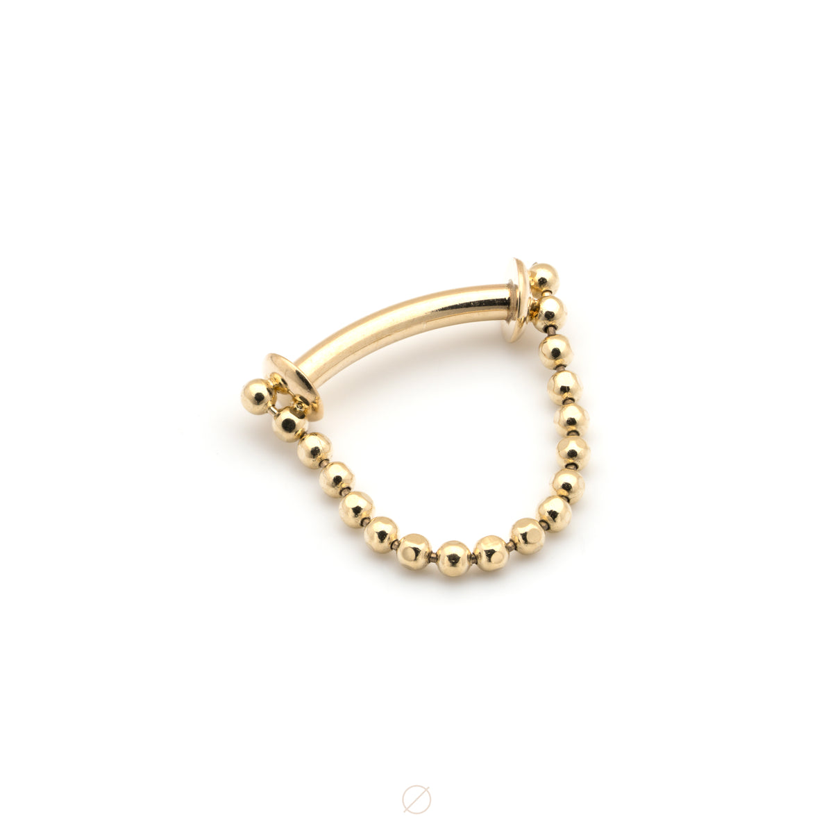 Just a Peek Beaded (Chain Septum Piece) by Pupil Hall