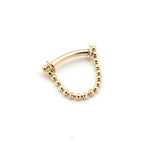 Just a Peek Beaded (Chain Septum Piece) by Pupil Hall
