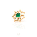 Krystal Press-Fit End by Alchemy Adornment