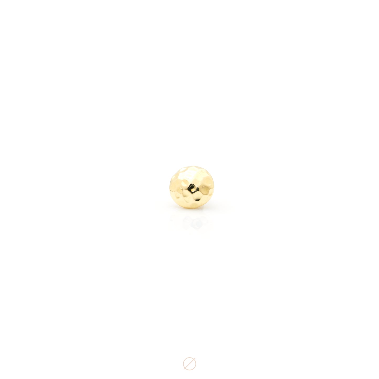 Hammered M&M Threaded End by Anatometal