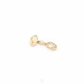 Marquise Labradorite and Diamond Dangle Press-Fit End by Modern Mood