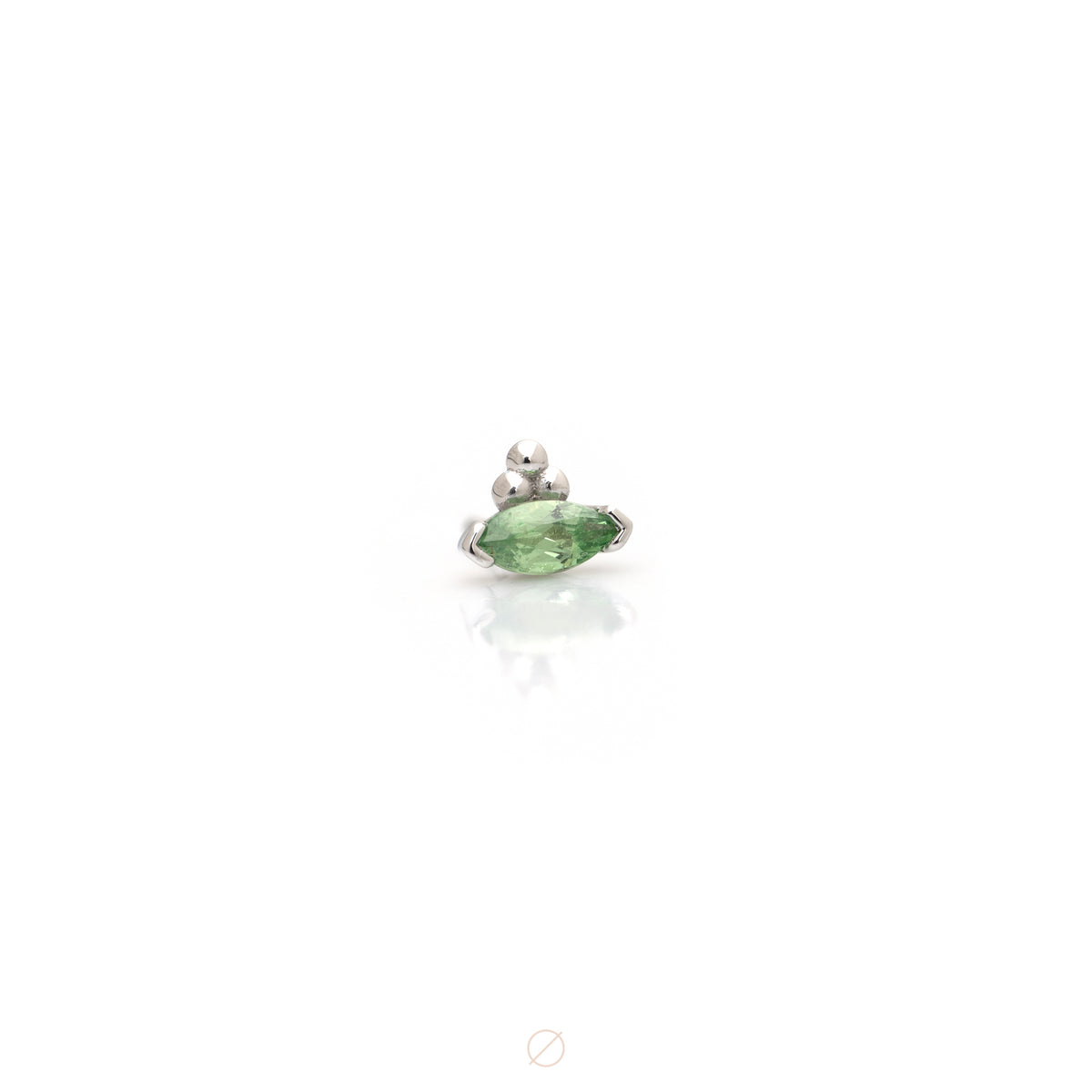 Marquise V Prong with Tri Bead Press-Fit End by BVLA
