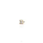 Round Four Prong Diamond Press-Fit End by BVLA