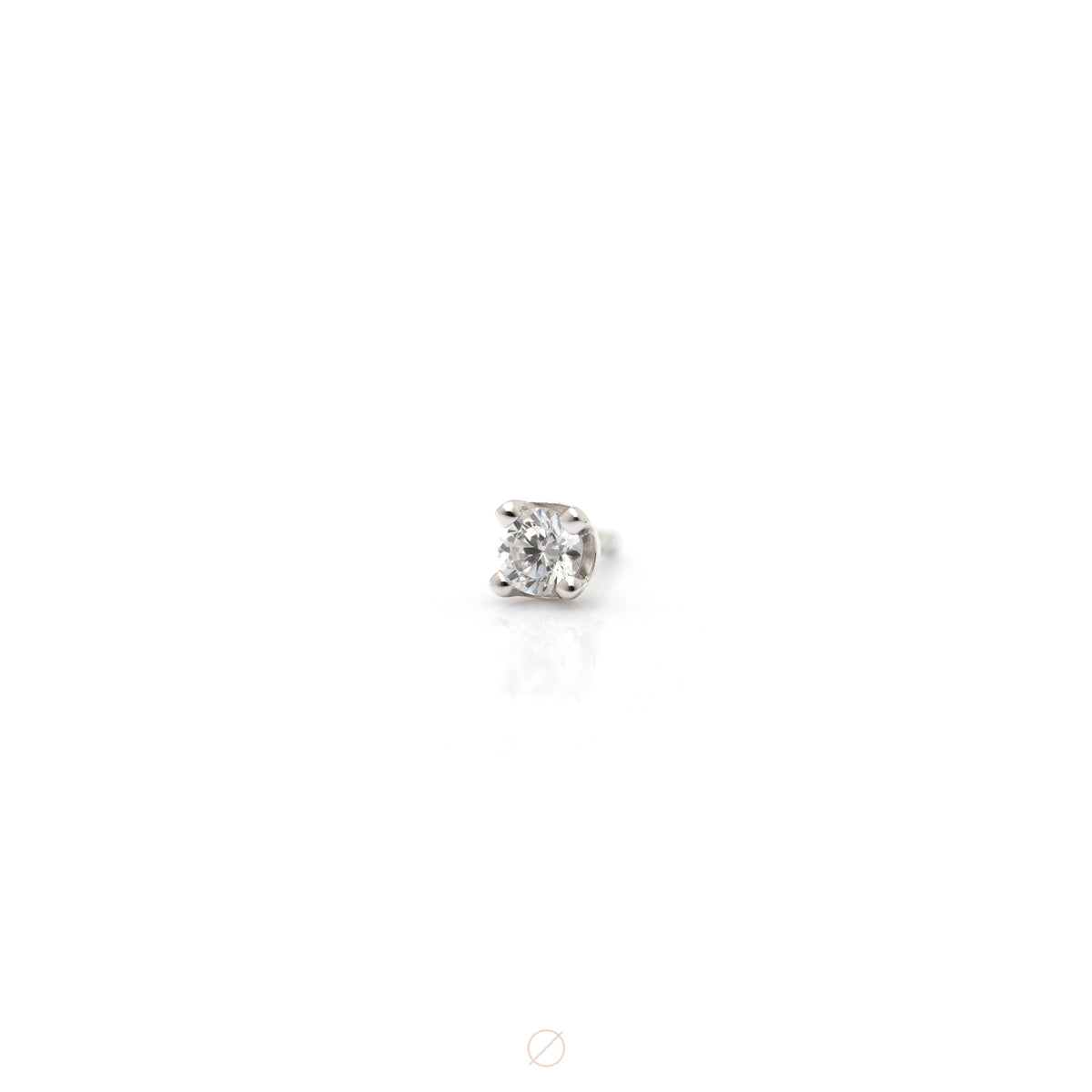 Round Four Prong Diamond Press-Fit End by BVLA