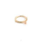 Sapphire Briolette Chained Easy Ring by Pupil Hall