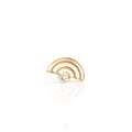 Solstice Diamond Press-Fit End by Maë Body Jewelry