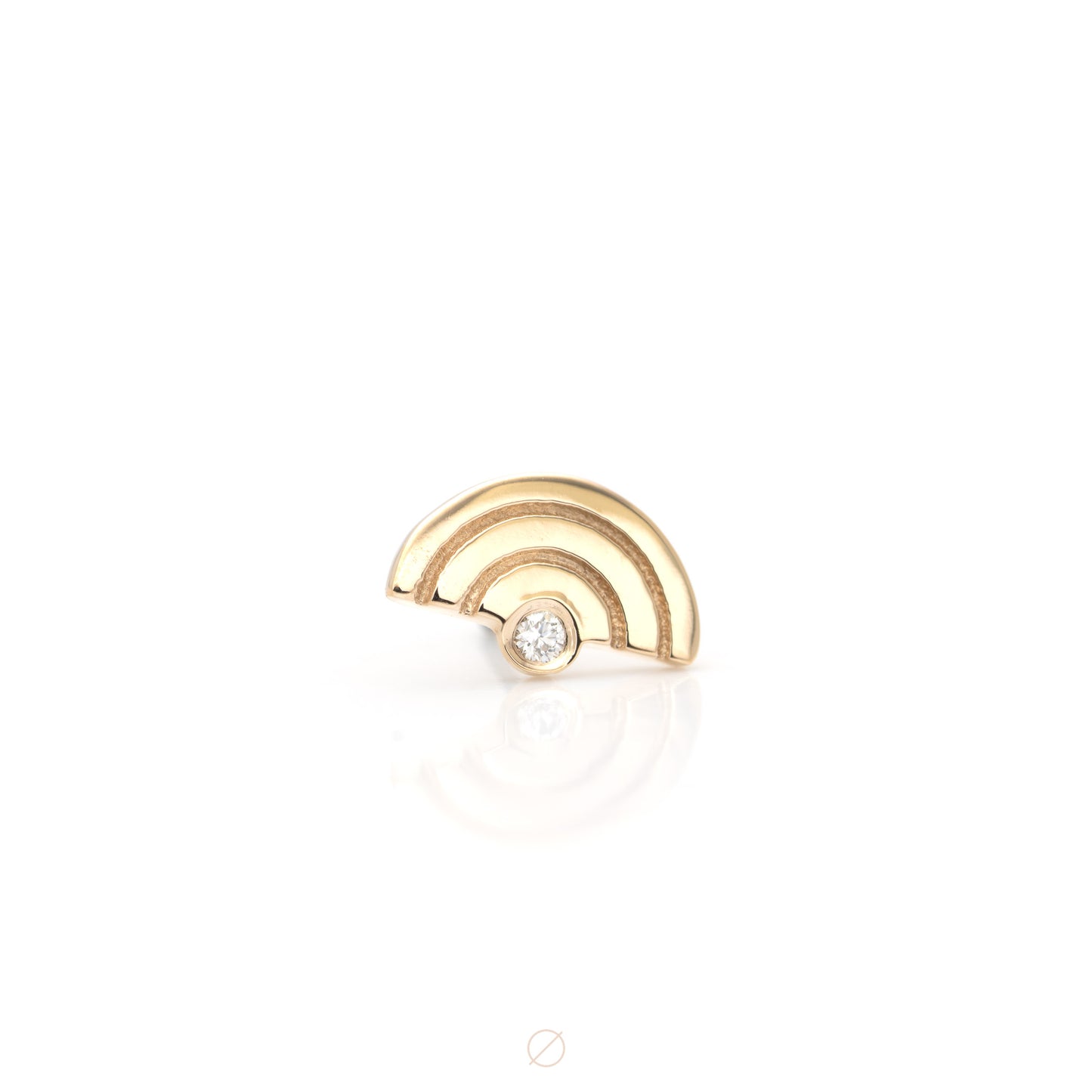 Solstice Diamond Press-Fit End by Maë Body Jewelry