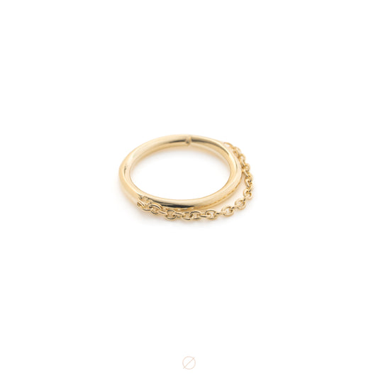 Thin Chain (2026) Seam Ring by Pupil Hall