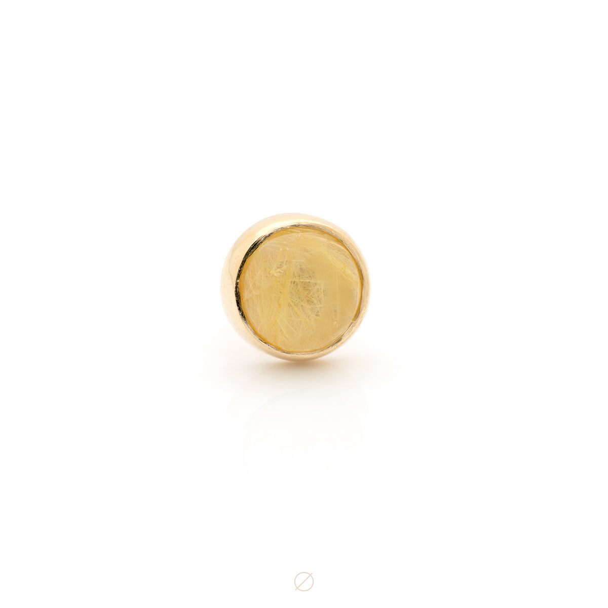 Bezel Cabochon Press-Fit End by Alchemy Adornment