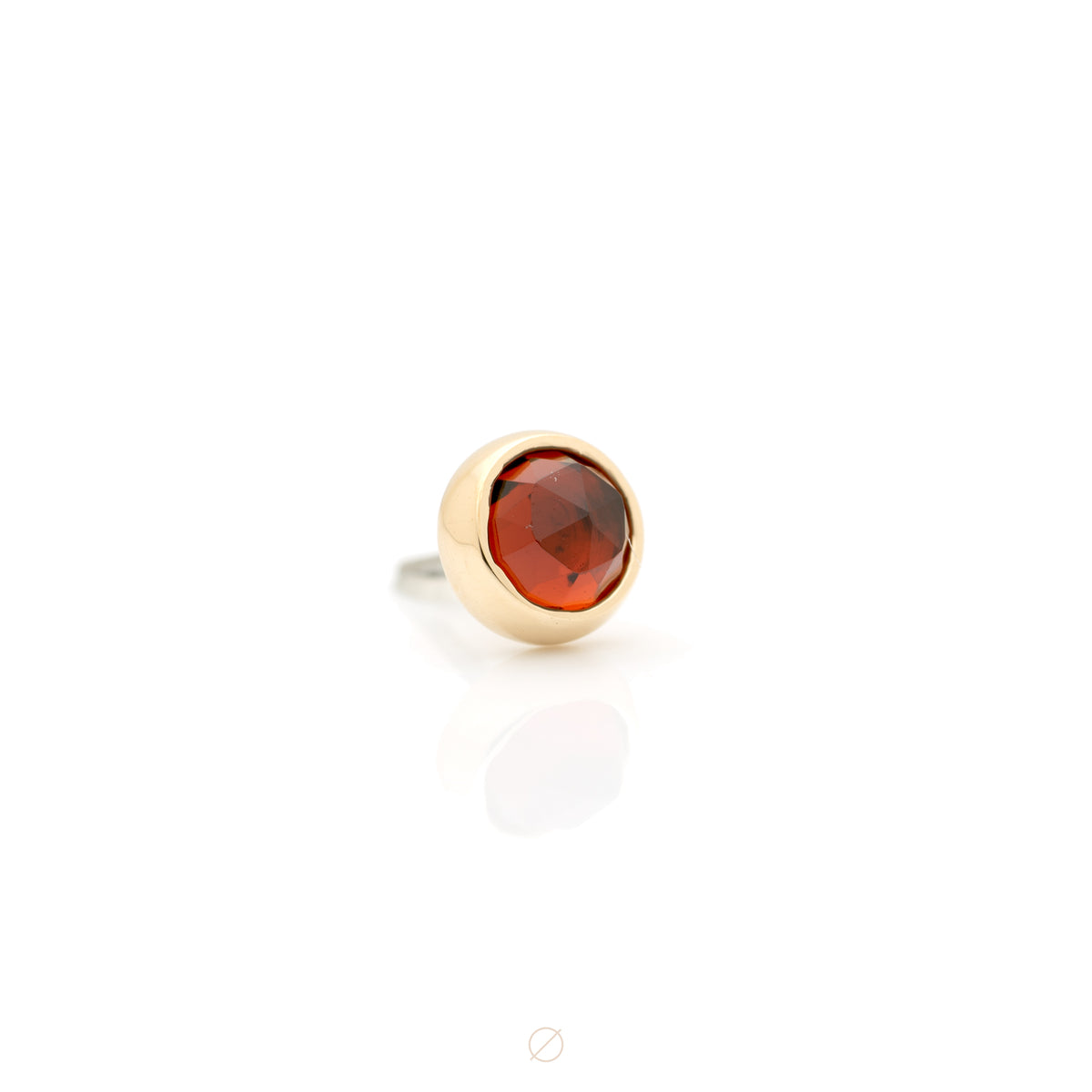 Bezel Cabochon Press-Fit End by Alchemy Adornment
